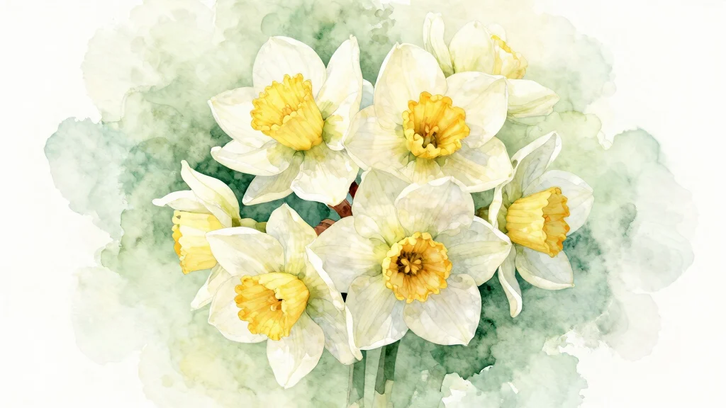 14 Jonquil Flower Tattoo Ideas With Soft Spring Meaning