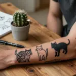 15 Cat Tattoo for Men Ideas With Bold Personality