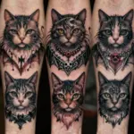15 Creepy Cat Tattoo Ideas With Dark Aesthetic