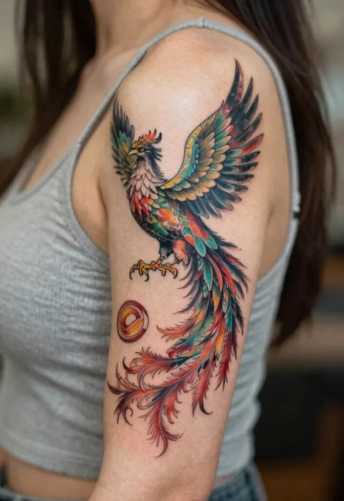 15 Phoenix Arm Tattoo Ideas With Fiery Rebirth 66 15 Phoenix Arm Tattoo Ideas With Fiery Rebirth - Conclusion 1