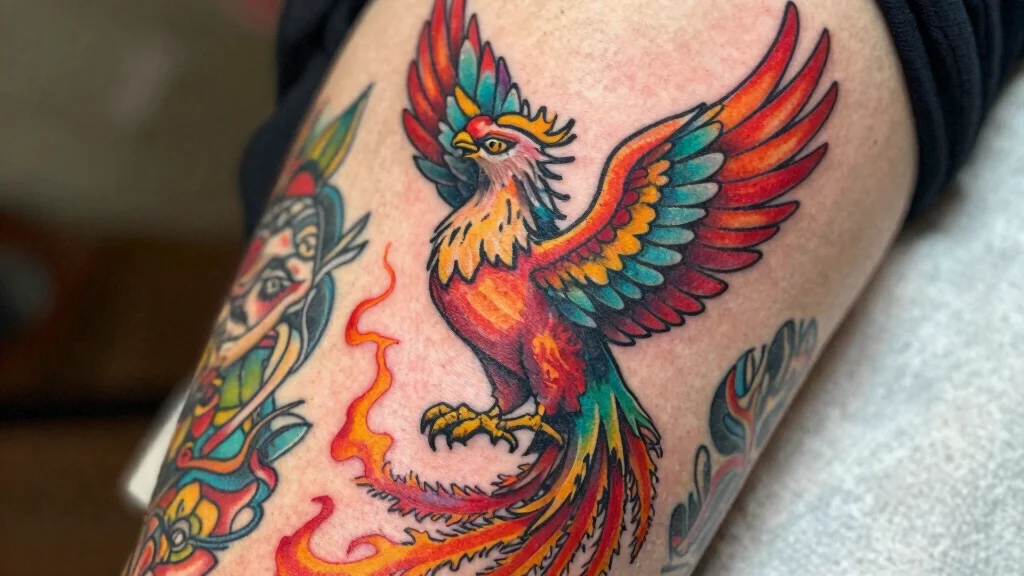 15 Phoenix Arm Tattoo Ideas With Fiery Rebirth