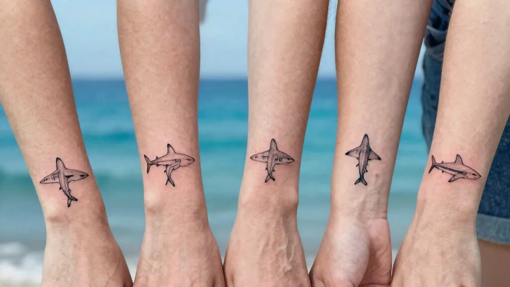 15 Small Shark Tattoo Simple Ideas With Fine Lines