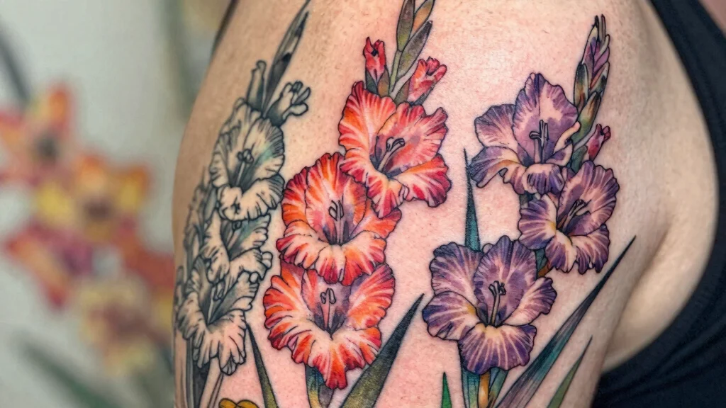 16 August Flower Tattoo Ideas With Personal Meaning