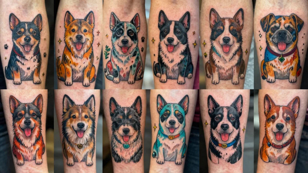 16 Year of the Dog Tattoo Ideas With Zodiac Symbolism