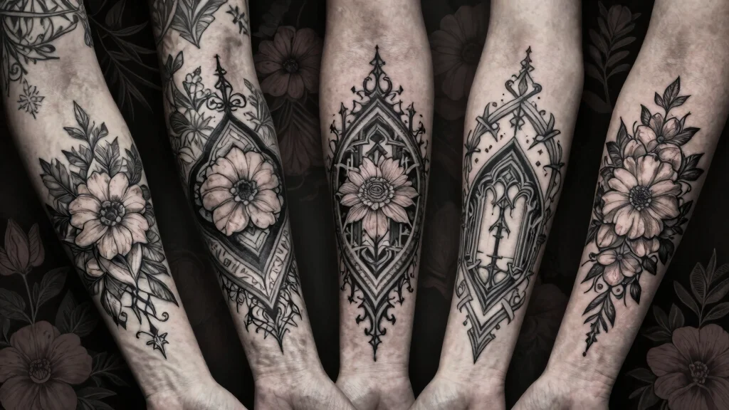 17 Gothic Arm Tattoo Ideas With Dark Elegance