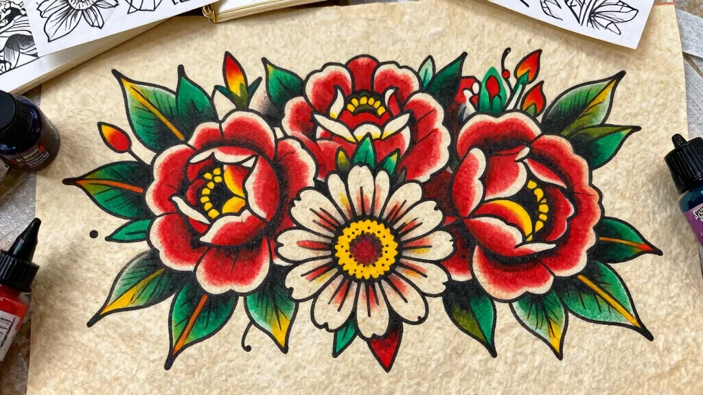 17 Neo Traditional Tattoo Flash Ideas With Bold Color