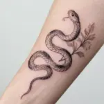 17 Pretty Snake Tattoo Ideas With Elegant Curves