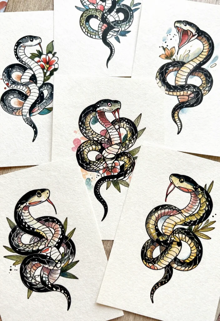 17 Pretty Snake Tattoo Ideas With Elegant Curves 68 17 Pretty Snake Tattoo Ideas With Elegant Curves - Conclusion 1