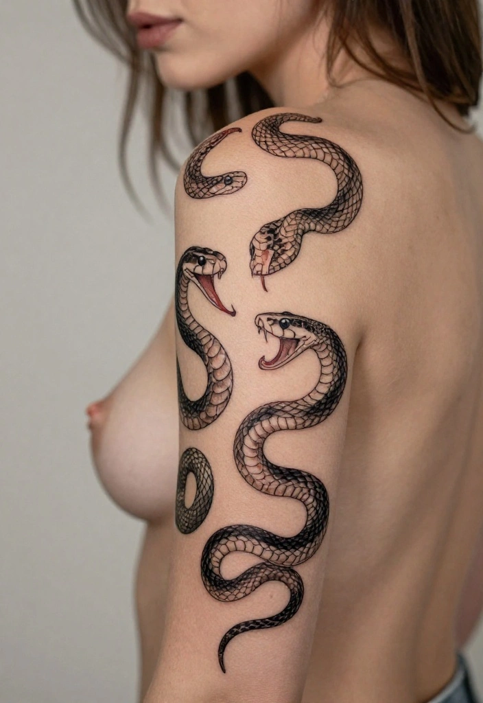 17 Snake Back Tattoo Women Ideas With Sleek Power - Conclusion 1