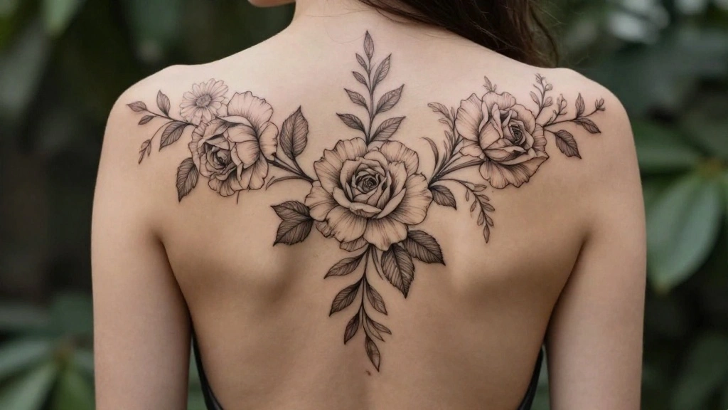 17 Spinal Tattoo Women Flower Ideas With Elegant Flow