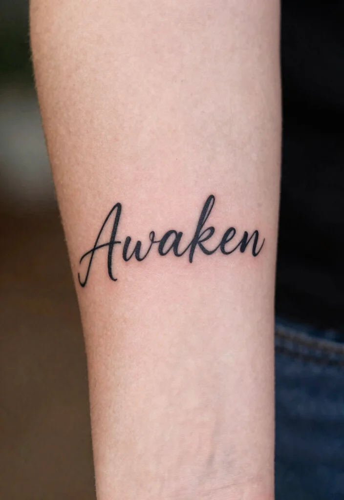 17 Third Eye Tattoo Ideas With Mystical Energy - 12. Spiritual Affirmations 1