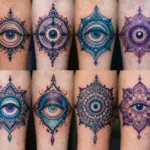 17 Third Eye Tattoo Ideas With Mystical Energy