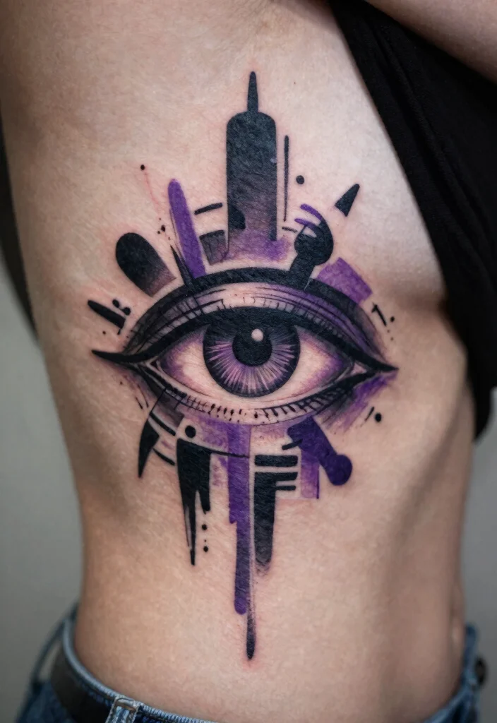 17 Third Eye Tattoo Ideas With Mystical Energy - 17. Embrace the Unseen 1
