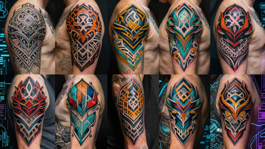 18 Cybersigilism Tattoo Stomach Ideas With Futuristic Edge