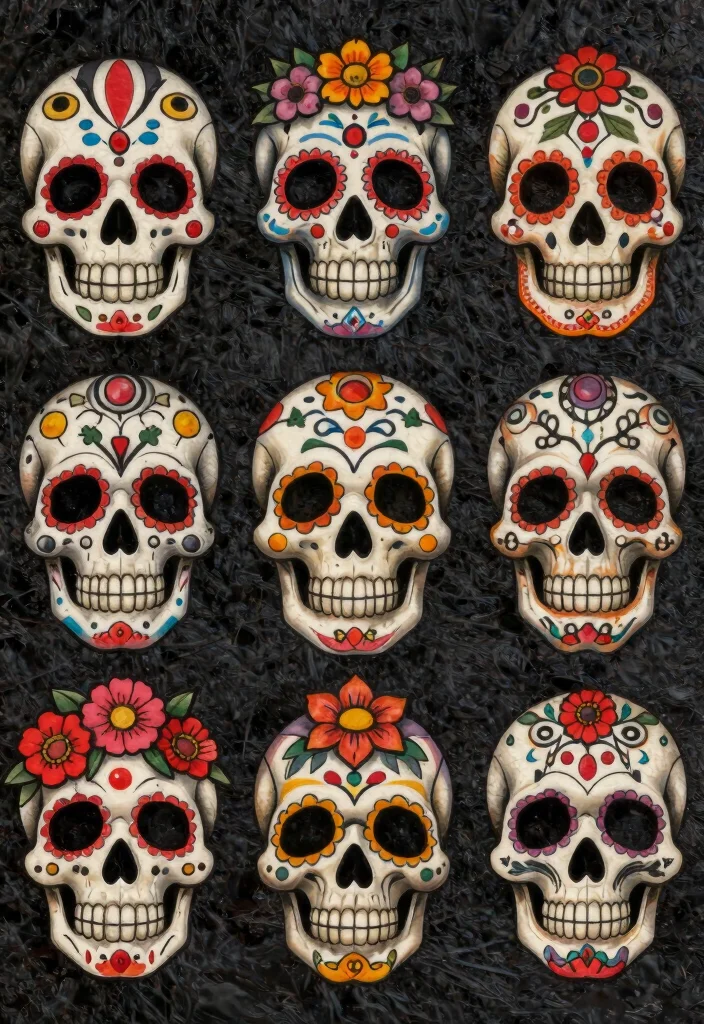 18 Friday the 13th Tattoo Flash Sheet Ideas With Spooky Vibes 1 18 Friday the 13th Tattoo Flash Sheet Ideas With Spooky Vibes - 1. Classic Skull Designs 1