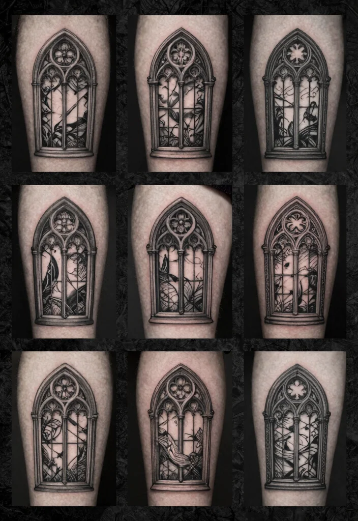 18 Gothic Windows Tattoo Ideas With Dark Romantic Vibes 69 18 Gothic Windows Tattoo Ideas With Dark Romantic Vibes - Conclusion 1