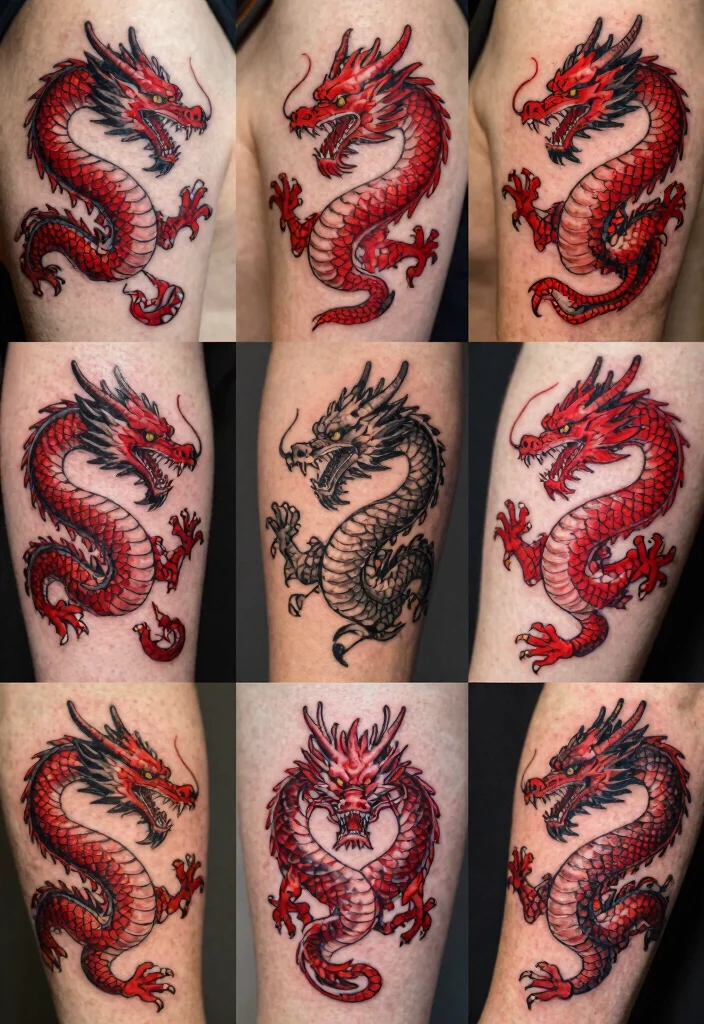 18 Red and Black Dragon Tattoo Ideas With Fierce Contrast - Conclusion 1
