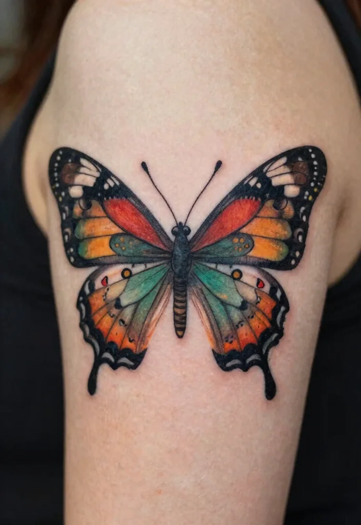 18 Unique Butterfly Tattoo Designs Ideas That Truly Stand Out - 12. Cultural Representations 1