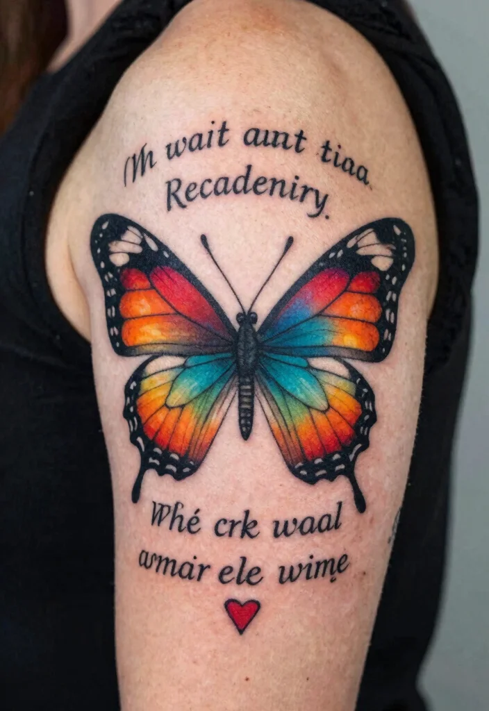 18 Unique Butterfly Tattoo Designs Ideas That Truly Stand Out - 15. Personal Empowerment 1